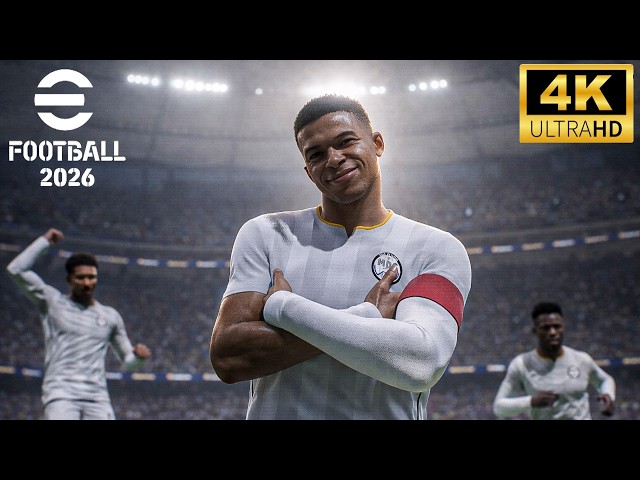 eFootball 2026 - Barcelona vs Real Madrid | New Camp Nou [PS5 PRO] 4K