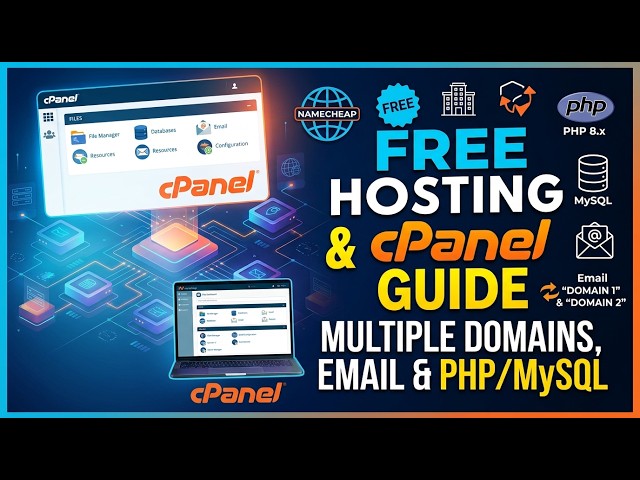 Leaning Hosting, cPanel, Email & Namecheap