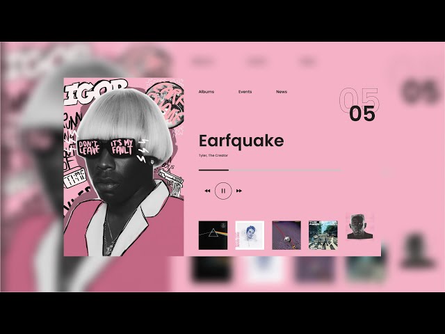 How to make a modern animated music player using HTML, CSS, JavaScript and GSAP.