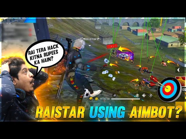 Raistar Aimbot Hacker Live I'd Banned😲 GyanSujan Angry🤬 || Garena Free Fire
