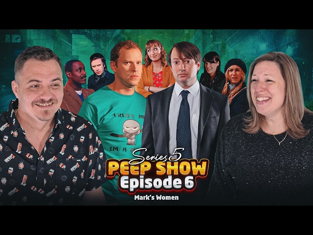 One of Mark's Women Is PREGNANT! 😬 Americans React to Peep Show S5E6