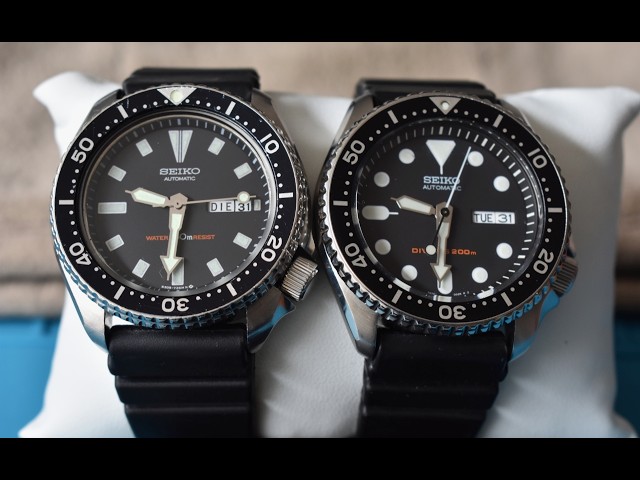 Seiko 6309-7290 vs. SKX007: ¿Cuál está mejor construido?