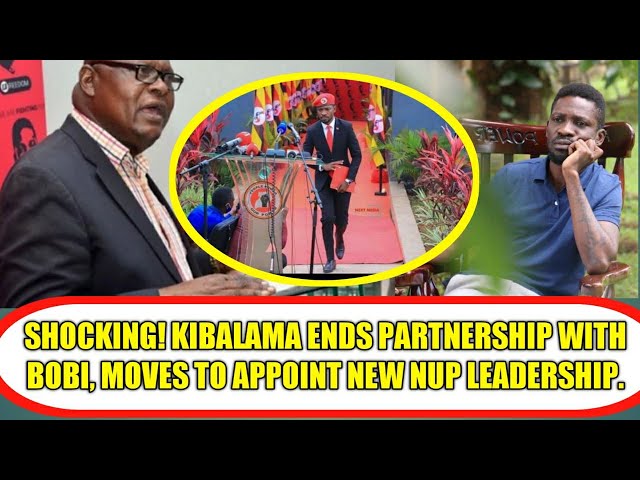 SHOCKING! KIBALAMA ENDS PARTNERSHIP WITH BOBI, MOVES TO APPOINT NEW NUP LEADERSHIP