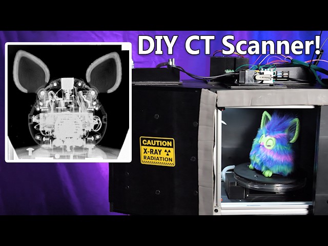 CT Scanning a Furby to prove it has no soul