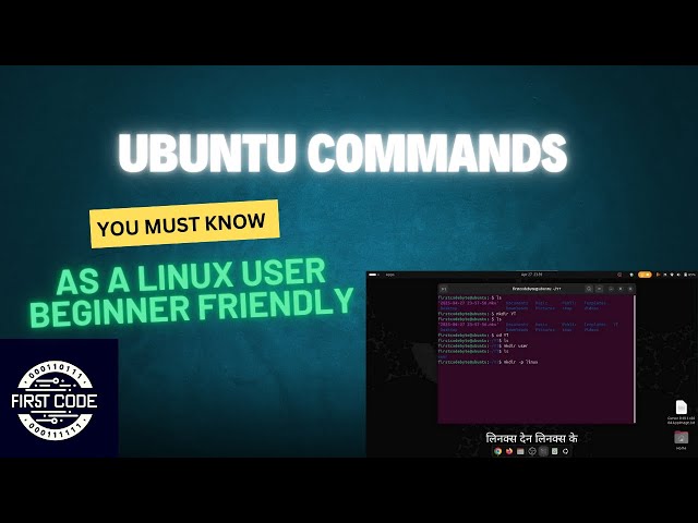 Top 20 Ubuntu Commands You MUST Know as a Linux User Beginner Friendly