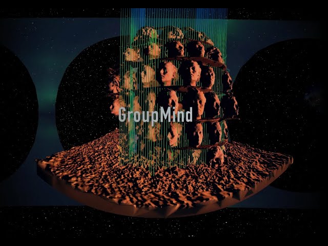 Study 124 - "GroupMind" - VR180 4K 3D Stereoscopic Visual Music