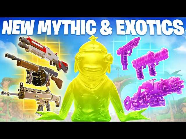 I Found Fortnite’s NEW Mythics & Exotics
