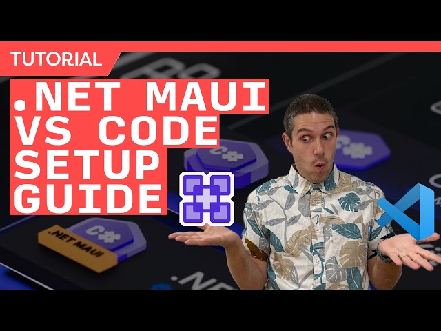 .NET MAUI Development in VS Code - Complete Setup Guide (Develop on macOS, Linux, & Windows)!