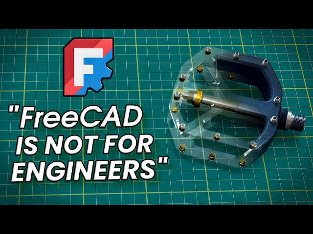 Engineers don't use FreeCAD... Until NOW!