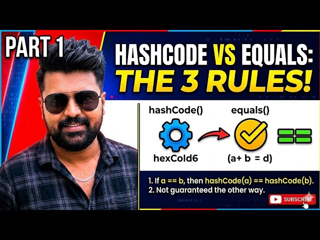 Java Collections  - hashCode() vs equals( method Contract in Java - Part 1
