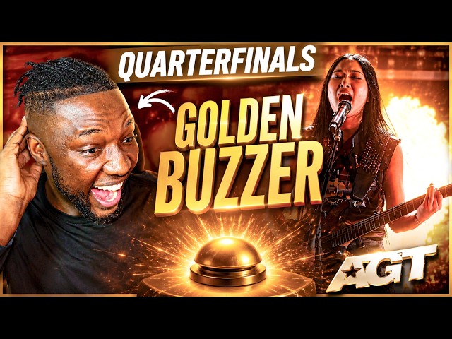 NENE ROYAL GETS THE GOLDEN BUZZER With Black Hole Sun | AGT |  REACTION