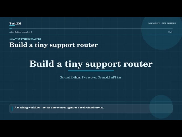 LangGraph 10 minutes Guide