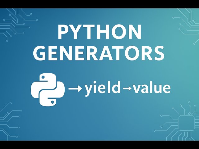 Python Generators Explained | yield, lazy evaluation, and efficient loops | Interview-Focused