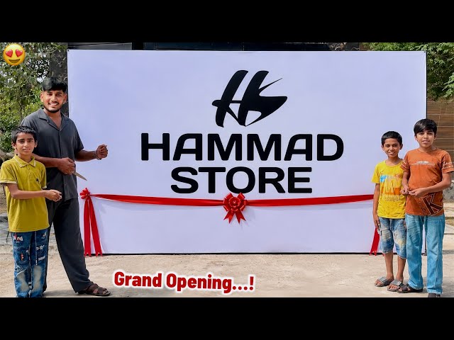 Hammad Store Grand Opening 🥳 Hammad Shafique Vlog 💪