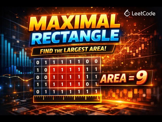 85. Maximal Rectangle | Editorial | Leetcode #trending #viral #leetcode #stack #queues