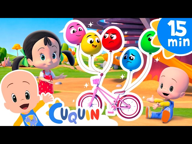 Five baby balloons and more songs and episodes of Cuquin