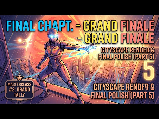Building Futuristic Cityscapes & Final Cinema Polish: The Ultimate Keyframe Masterclass