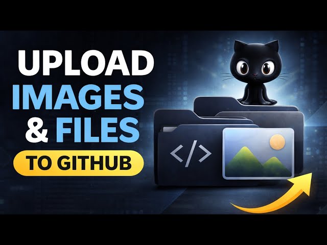 Upload Files & Images to GitHub 🔥 | Part 3
