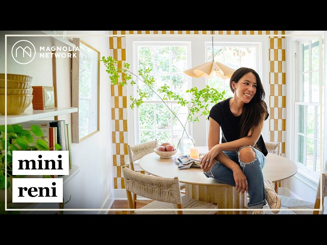 Joanna Gaines Transforms Home Into Stunning Indoor Livable Garden | Mini Reni | Magnolia Network