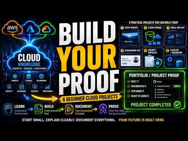 6 Beginner Cloud Projects to Build Your IT Portfolio!
