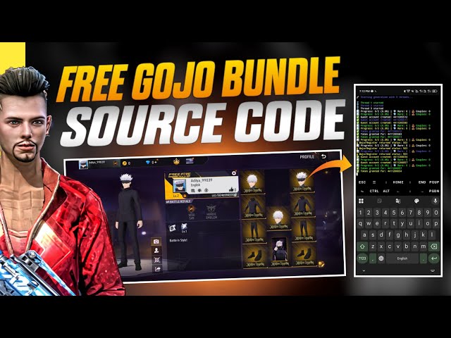 GOJO BUNDLE SPIN SOURCE CODE ⚡|| GET FREE GOJO BUNDLE IN FREE SPIN 🤩