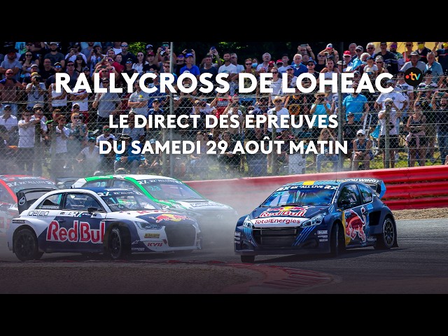 Rallycross de Lohéac : le replay des épreuves du samedi matin