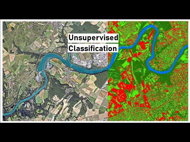 Unsupervised Classification of a satellite image using ArcGIS