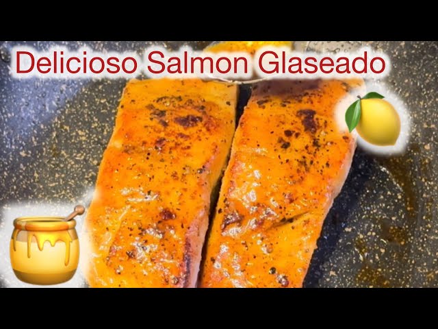 Prepara este SALMÓN Glaseado muy facil y Delicioso #comida #cocina