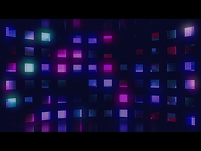wall of Light Moving Stage Glow No Copyright Free Motion Graphics Background Video Loop - Light Show