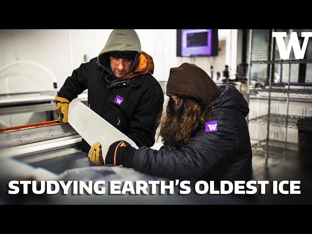 Undergrad researcher studies some of Earth’s oldest ice