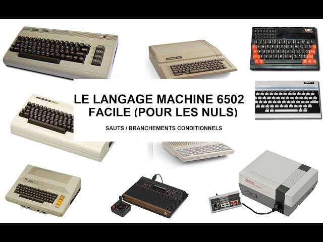 6502 Machine Language Made Easy for Dummies No. 20, Jumps / Conditional Branching