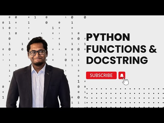 Python for All: A Beginner-Friendly Guide | Functions & Docstring (Part #5)