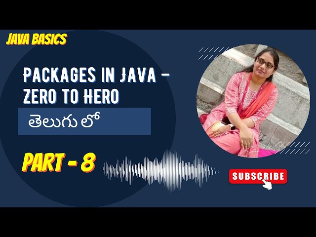 Packages in Java – Simple Telugu Explanation for Beginners