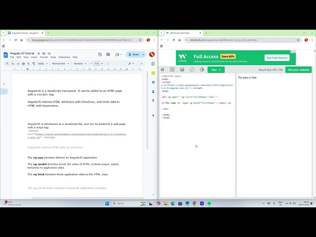 AngularJS Tutorial in Hindi #2 - Knowing ng-init