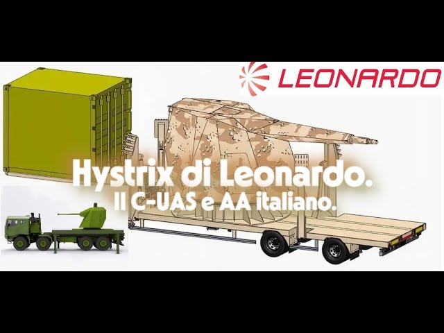 Leonardo's Hystrix - The Italian C-UAS and AA🇮🇹 #armedforces #italianarmy #militaryairforce