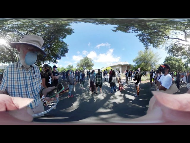 360 Black Lives Matter, Saratoga CA, 6/6/20