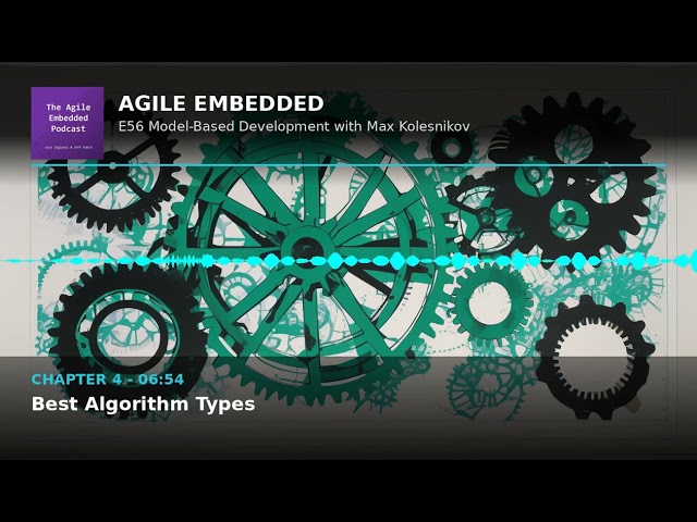 Agile Embedded Podcast E56: Model-Based Development with Max Kolesnikov
