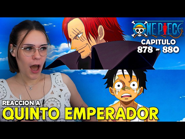 EL QUINTO EMPERADOR 🤯| REACCION A ONE PIECE POR PRIMERA VEZ  (878 -880)