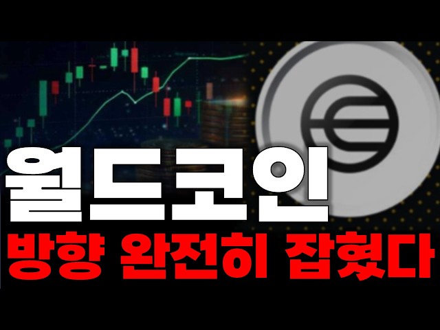 [월드코인] 그동안의 하락분 전부 메우고 올라갈 것. 물려있는 분들은 지금 대응하셔야 합니다 #월드코인