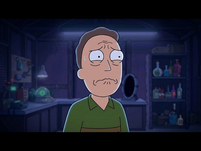 Durma ao som da PSICOLOGIA COMPLETA do Jerry Smith de Rick e Morty