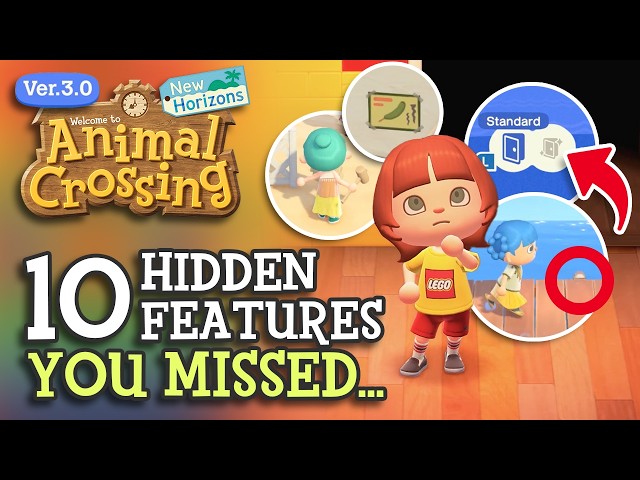 10 Hidden Features You Missed - ACNH 3.0