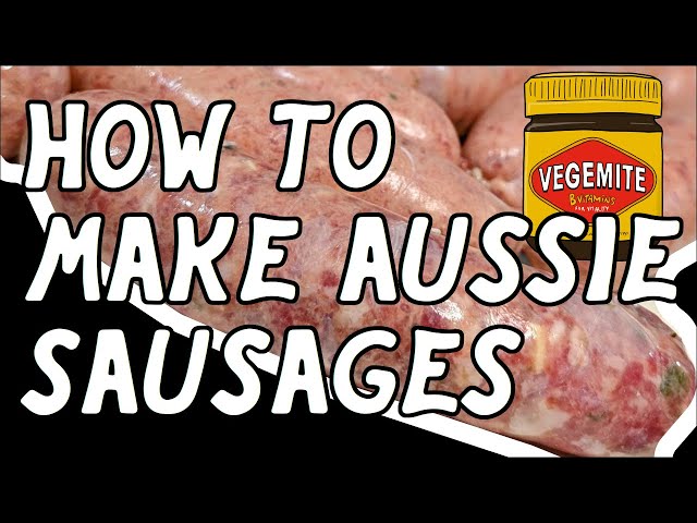 How to make sausages: Aussie style