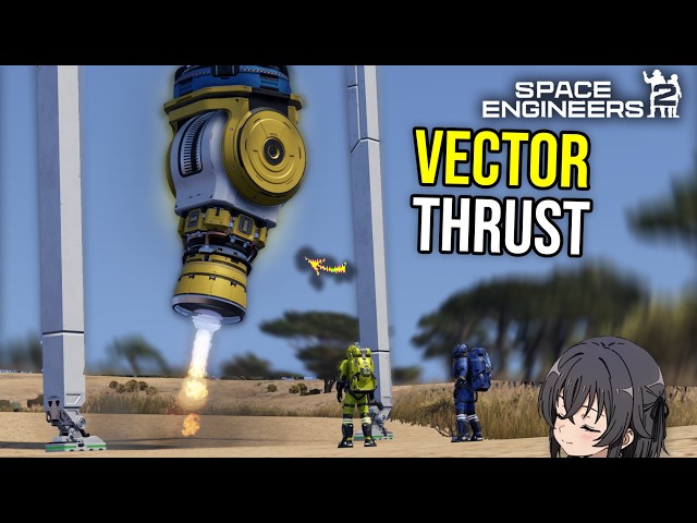 3D Thrust Vectoring Nozzle, Space Engineers 2