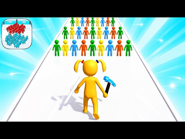 JOIN CLASH 3D- Mobile Gameplay (Android,iOS) Walkthrough Update All Levels Freeplay Max Skills