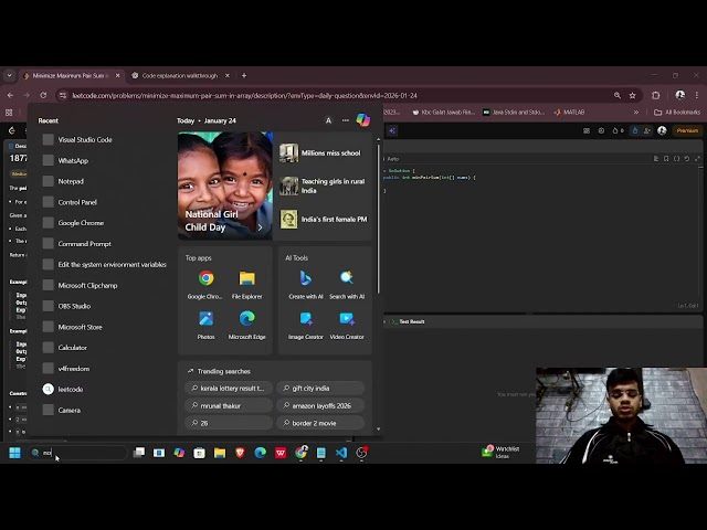 🔥 LeetCode 1877 | Minimize Maximum Pair Sum in Array (24-01-2026) | Java Solution Explained 🔥