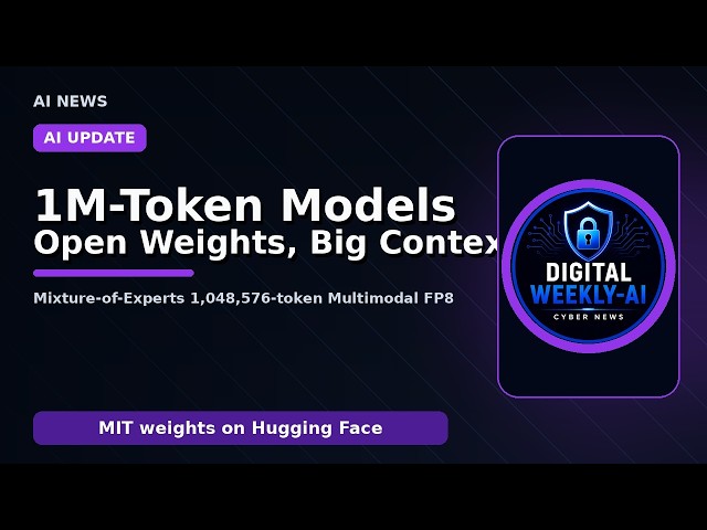 1M-Token MoEs: GLM‑5.3, Qwen3.8, GlucoFM & Agentic Coding Limits