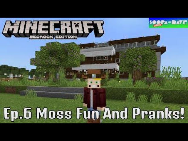 Moss Fun And Pranks Minecraft Bedrock Edition PS5