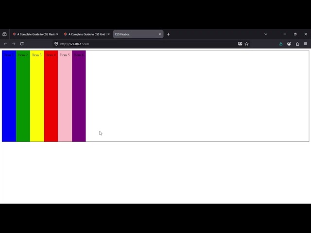 CSS Flexbox part 3