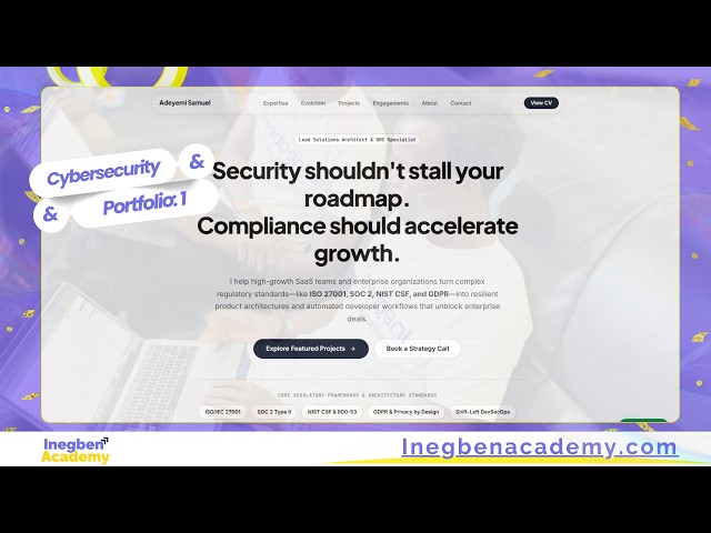 How to build Cybersecurity Portfolio Using AI-Dev Tools.