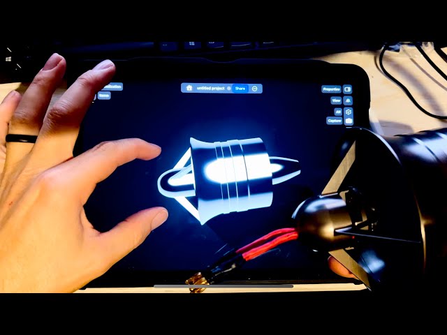 Beginner Shapr3d - model an EDF fan unit